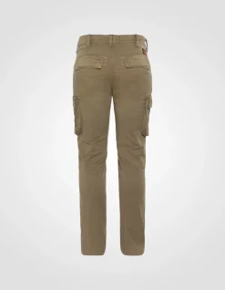 Pantalon cargo kaki multipoches - KAKI