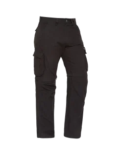 Pantalon cargo noir 2 en 1 - NOIR