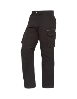 Pantalon cargo noir 2 en 1 - NOIR