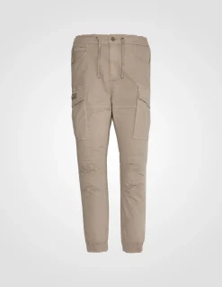 Pantalon cargo running beige - BEIGE