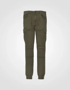 Pantalon cargo running kaki - KAKI