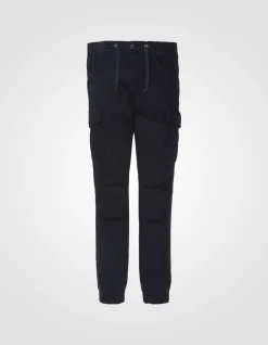 Pantalon cargo running noir - NOIR