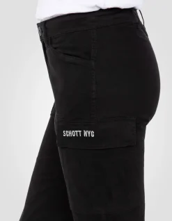 Pantalon cargo slim noir - NOIR