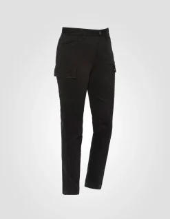 Pantalon cargo slim noir - NOIR
