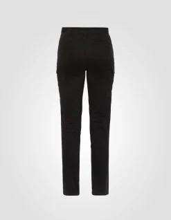 Pantalon cargo slim noir - NOIR