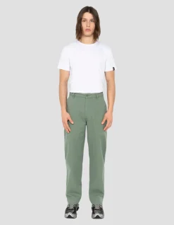 Pantalon carpenter canvas vert - VERT FUMÉ