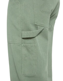 Pantalon carpenter canvas vert - VERT FUMÉ