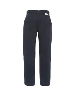 Pantalon chino bleu marine large - MARINE