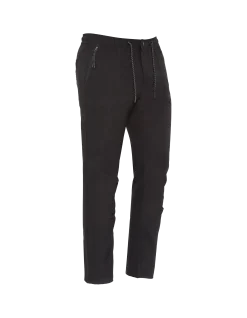 Pantalon chino-jogger noir - NOIR