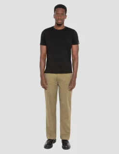 Pantalon chino kaki clair large - KAKI CLAIR