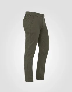 Pantalon chino kaki foncé - KAKI FONCÉ