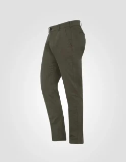 Pantalon chino kaki foncé - KAKI FONCÉ