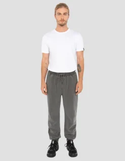 Pantalon de survêtement charbon, effet délavé - CHARBON