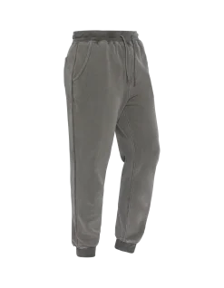 Pantalon de survêtement charbon, effet délavé - CHARBON