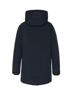 Parka bleu marine à capuche - MARINE