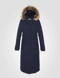 Parka bleu marine à capuche - MARINE