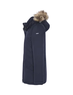 Parka bleu marine à capuche - MARINE