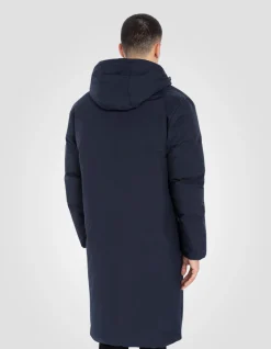 Parka bleu marine extra longue - MARINE