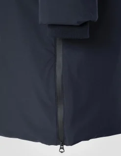 Parka bleu marine extra longue - MARINE