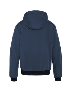 Parka bleu marine softshell courte déperlante - MARINE