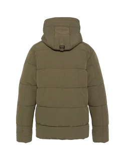 Parka kaki à capuche - KAKI