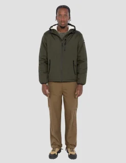 Parka kaki doublée sherpa - KAKI