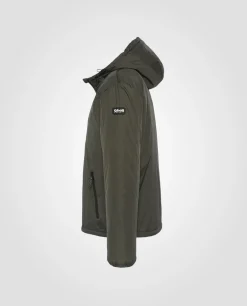 Parka kaki doublée sherpa - KAKI