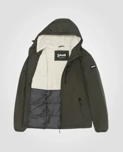 Parka kaki doublée sherpa - KAKI