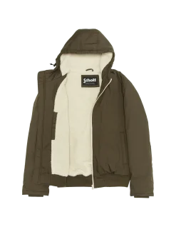 Parka kaki foncé multipoches à capuche - KAKI FONCÉ