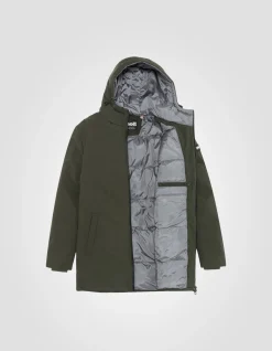 Parka kaki longue - KAKI