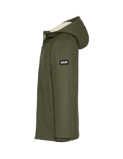 Parka kaki multipoches à capuche enfant - KAKI