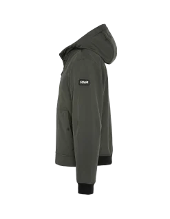 Parka kaki softshell courte déperlante - KAKI