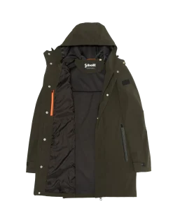Parka kaki urban à capuche - KAKI