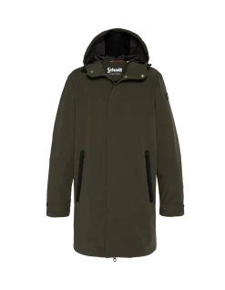 Parka kaki urban à capuche - KAKI
