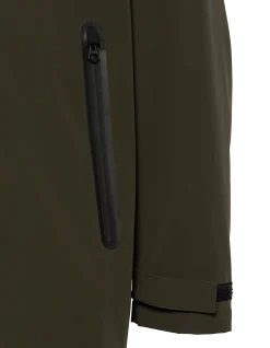 Parka kaki urban à capuche - KAKI