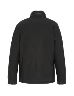 Parka noire multipoches à capuche - NOIR