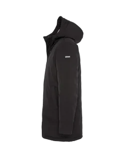 Parka noire multipoches à capuche - NOIR