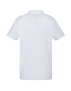 Polo basique blanc en maille piquée - BLANC