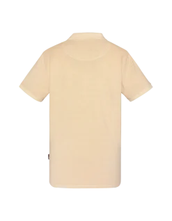Polo beige clair effet délavé - BEIGE CLAIR