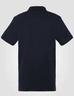 Polo bleu marine et orange - MARINE/ORANGE