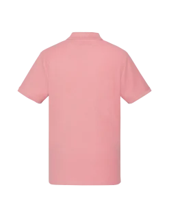 Polo rose en coton piqué - ROSE