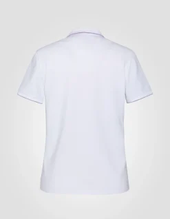Polo rétro sport blanc - BLANC