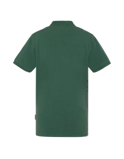 Polo vert avec logo rétro - VERT