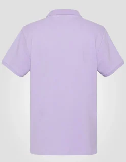 Polo violet pastel et blanc - VIOLET PASTEL/BLANC