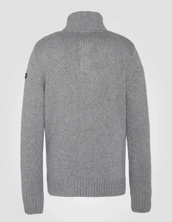Pull camionneur army gris chiné - GRIS CHINÉ