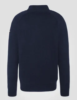 Pull camionneur bleu marine - MARINE