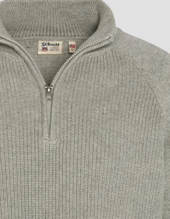 Pull camionneur gris chiné - GRIS CHINÉ