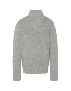 Pull camionneur gris chiné - GRIS CHINÉ