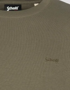 Pull col rond kaki - KAKI