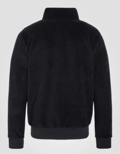 Pull polaire zippé bleu marine - MARINE